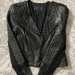 BCBG leather jacket